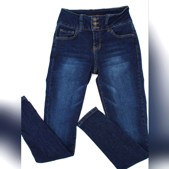 Two Junior/Womens Jeans Blue (Sz 3/26) - Picture 5 of 7